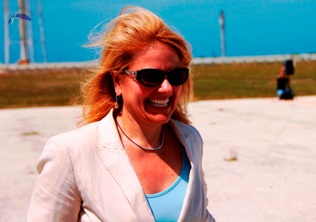 SpaceX-COO-and-President-Gwynne-Shotwell-NASA-Kennedy-Space-Center-KSC-Launch-Complex
